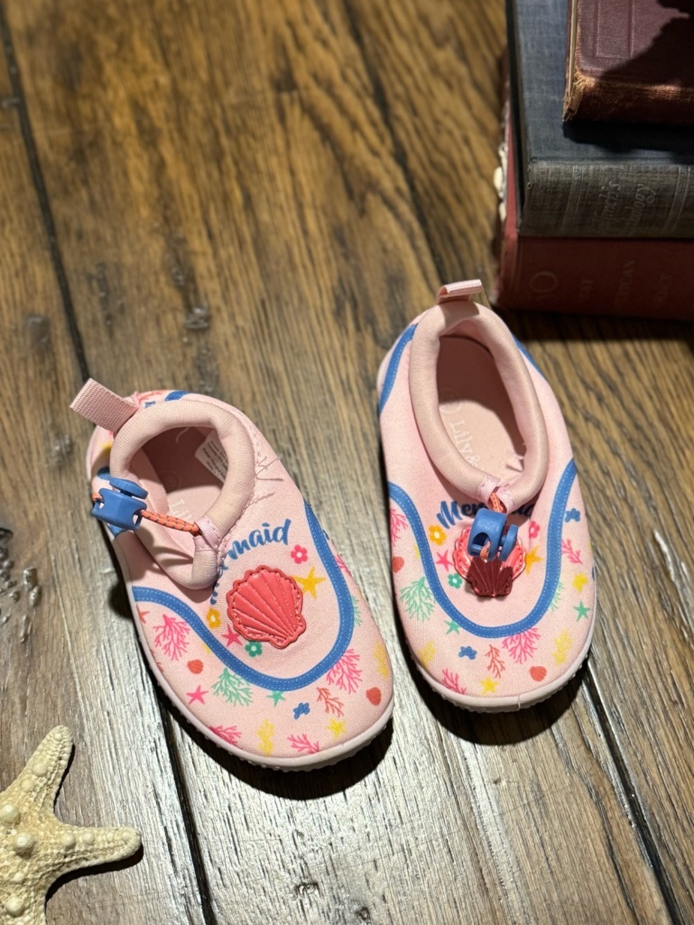 Lily & Dan Adjustable Mermaid Water Shoes